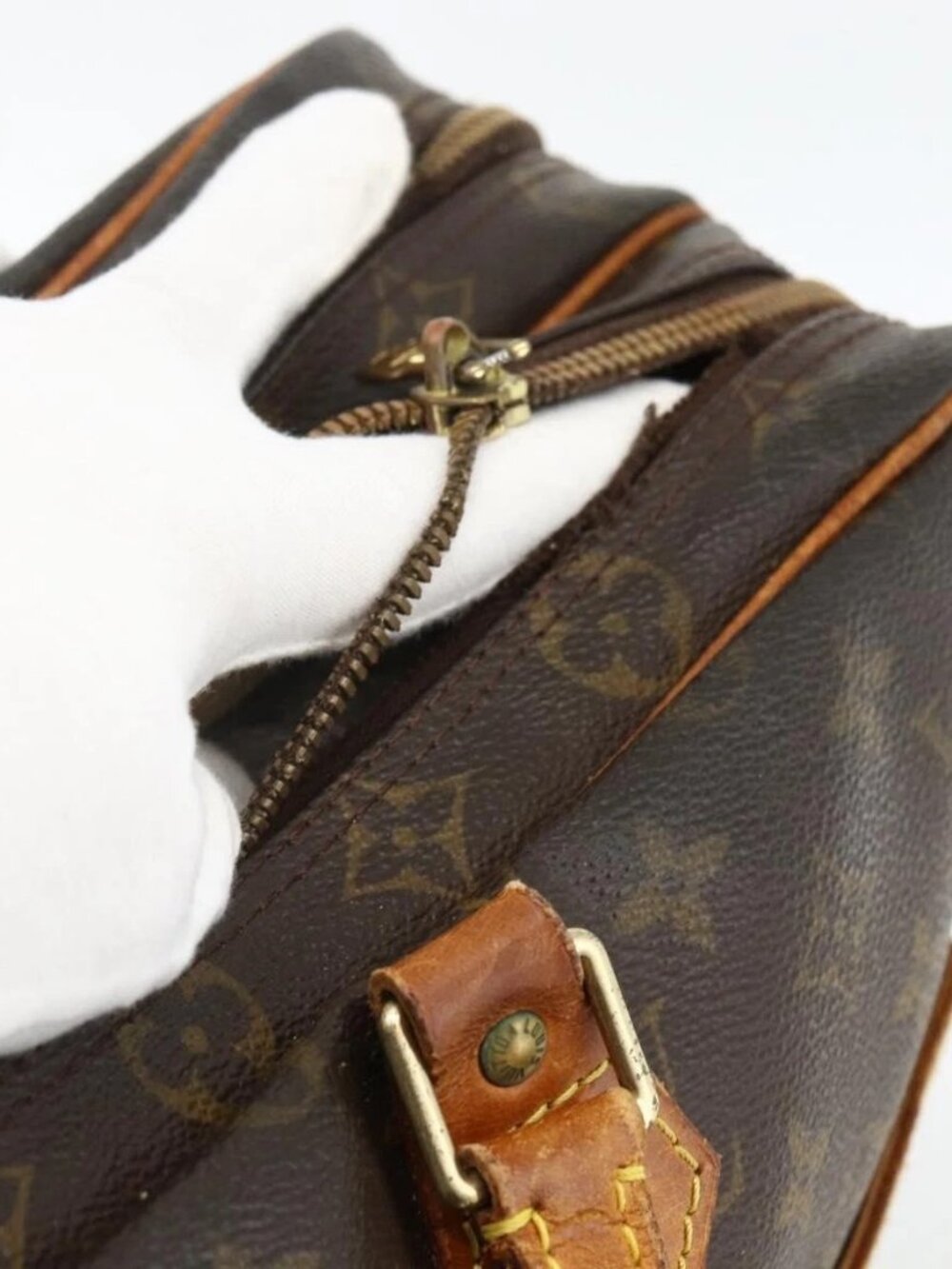 LOUIS VUITTON Porte Documents Voyage 2 Compartments Briefcase M53362 Auth ka2986 - Picture 8 of 15